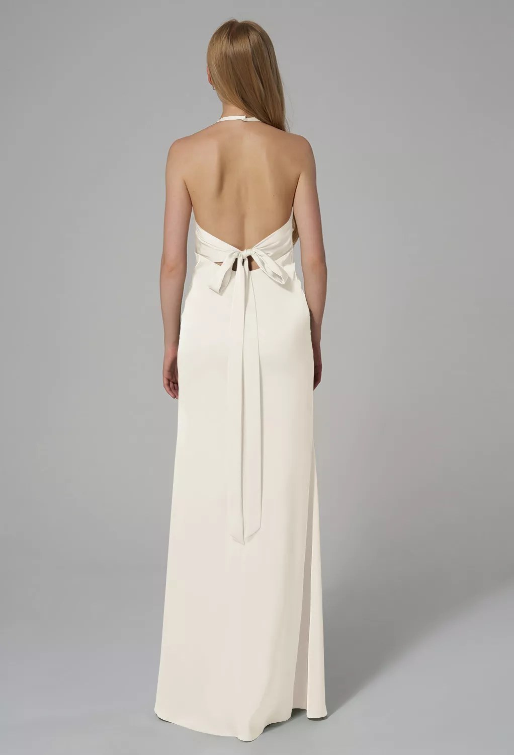AW Norma Ivory  Long Bridesmaid Dresses